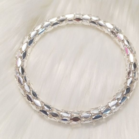 Silvertone Bracelet  - Picture 2 of 5